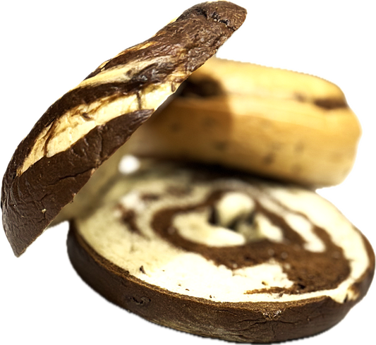 12 Pack marble bagels