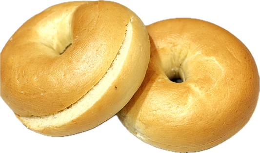 12 Pack Plain Bagels