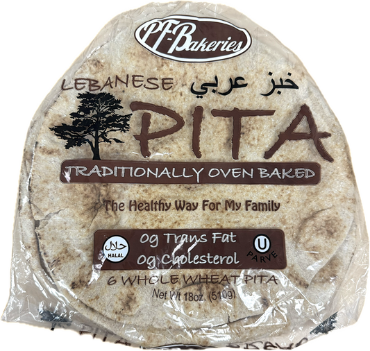 Pita Bread (Wheat) 10"